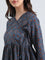 Cotton Ajrakh Print Peplum Blouse