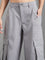 Ebony Grey Cargo Pants