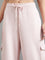 Baby Pink Cargo Sweatpants