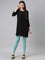 Women Solid Light Mint Ankle Length Leggings
