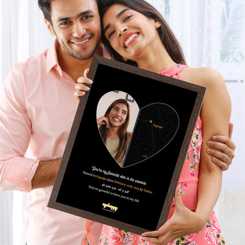 Star - Custom Photo Edition (A4 without Acrylic Glass)