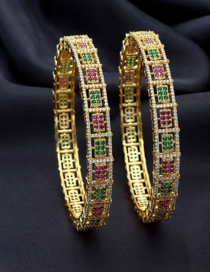 Zircon Kada Bangles ZBGL10879