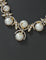 Designer Zirconia Pearl Whirl Elegance Necklace Set