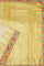 Gold Kanchi Tissue With Border Petite Point Embroidery Saree