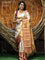 Pure kanjivaram tissue silk saree gold and dark magenta pink with allover zari woven brocade weaves and zari woven border