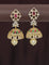 Designer Zirconia Jhumka Earrings