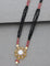 Zirconia Black Bead Mangalsutra