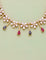Designer Gold Polish Zirconia Necklace Set