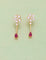Designer Gold Polish Zirconia Necklace Set