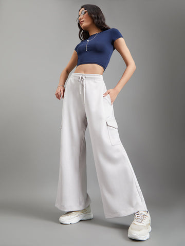 Grey Mist Cargo Sweatpants