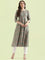 Cotton Floral Print Anarkali Kurta