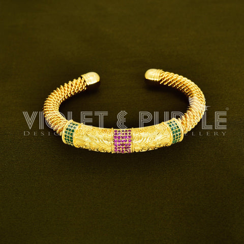 Easy-Fit Braided Designer Kada