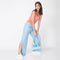 Regular Fit Solid Mid Rise Palazzos
