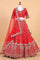 Classic Red Bridal Lehenga with Heavy Work