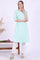 Green Embroidered Straight Kurta