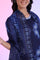 Blue Printed Kota Dupatta