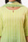 Green Yarn Dyed Pure Cotton Straight Kurta with Palazzo & Dupatta Set