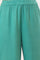 Green Yarn Dyed Pure Cotton Straight Kurta with Palazzo & Dupatta Set