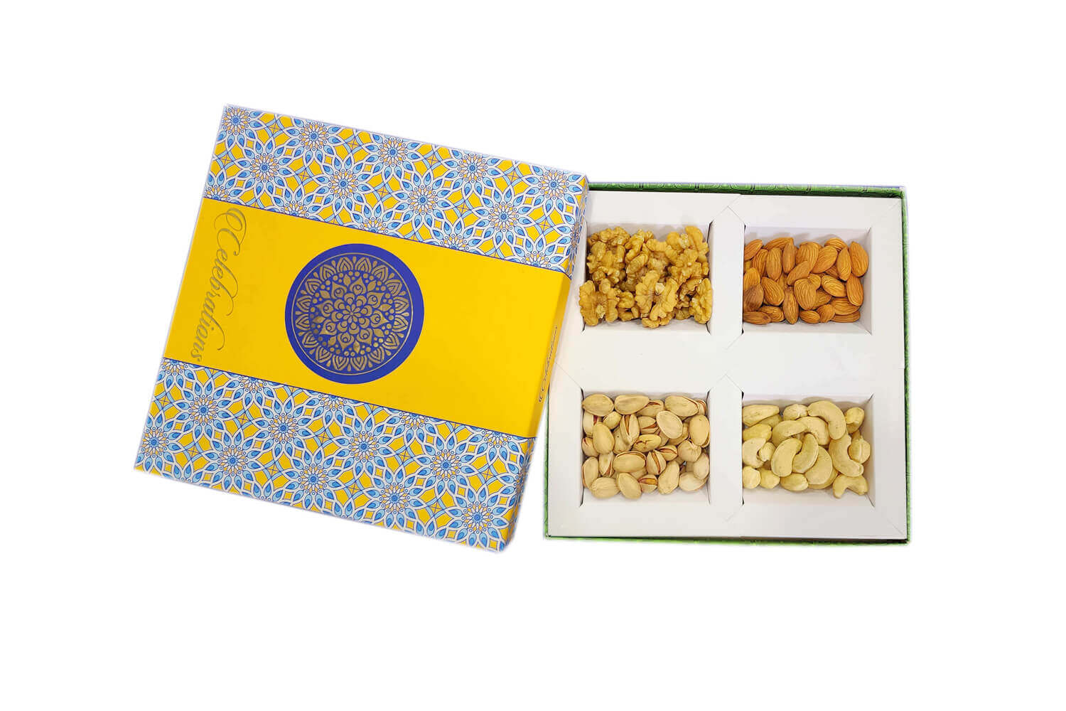 Almond, Pista, Walnut, Cashew - 50gm (Each) | Total 200gm