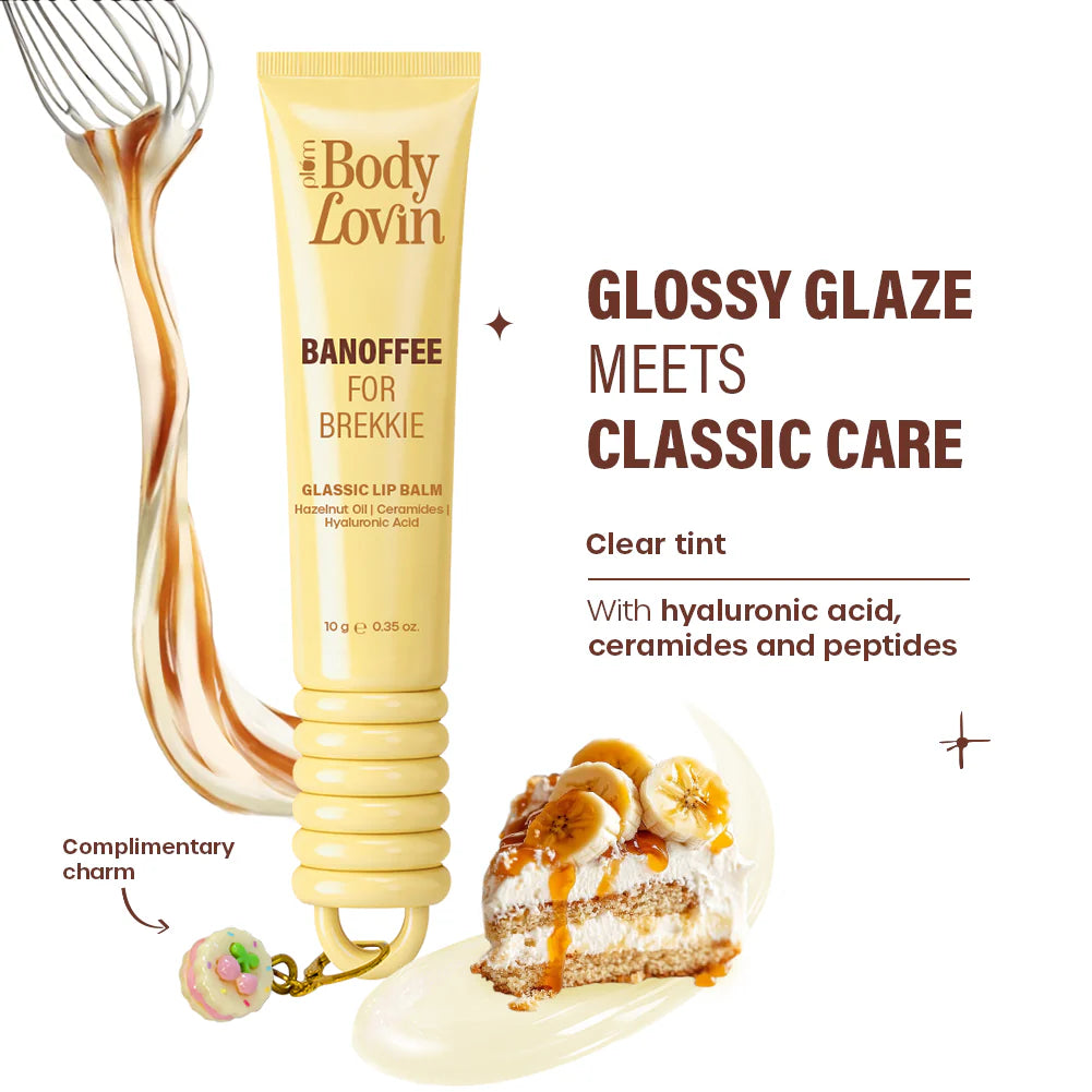 Banoffee For Brekkie Glassic Lip Balm by BodyLovin'