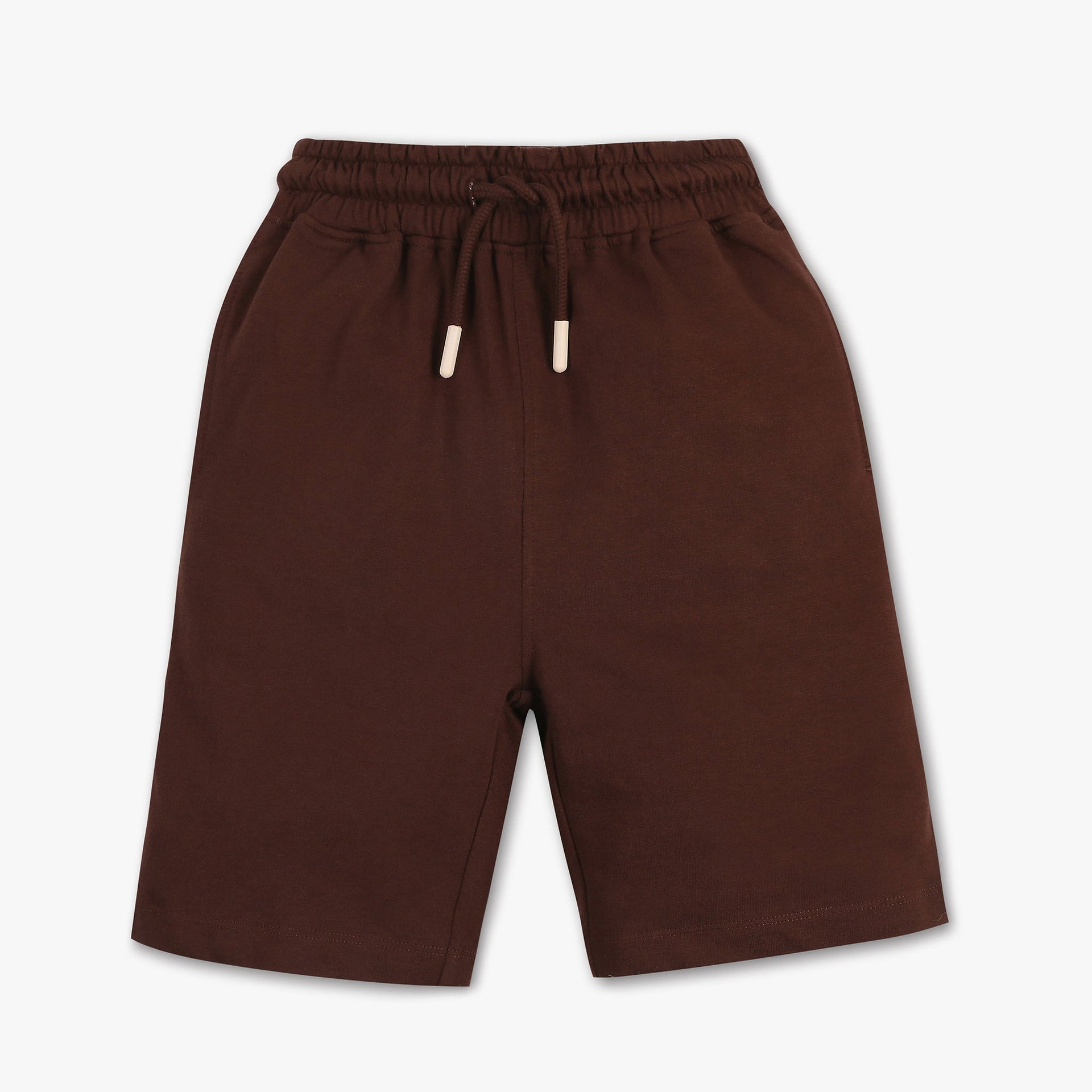 Boys Cotton Solid Shorts
