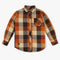Boys Cotton Checkered Shirt