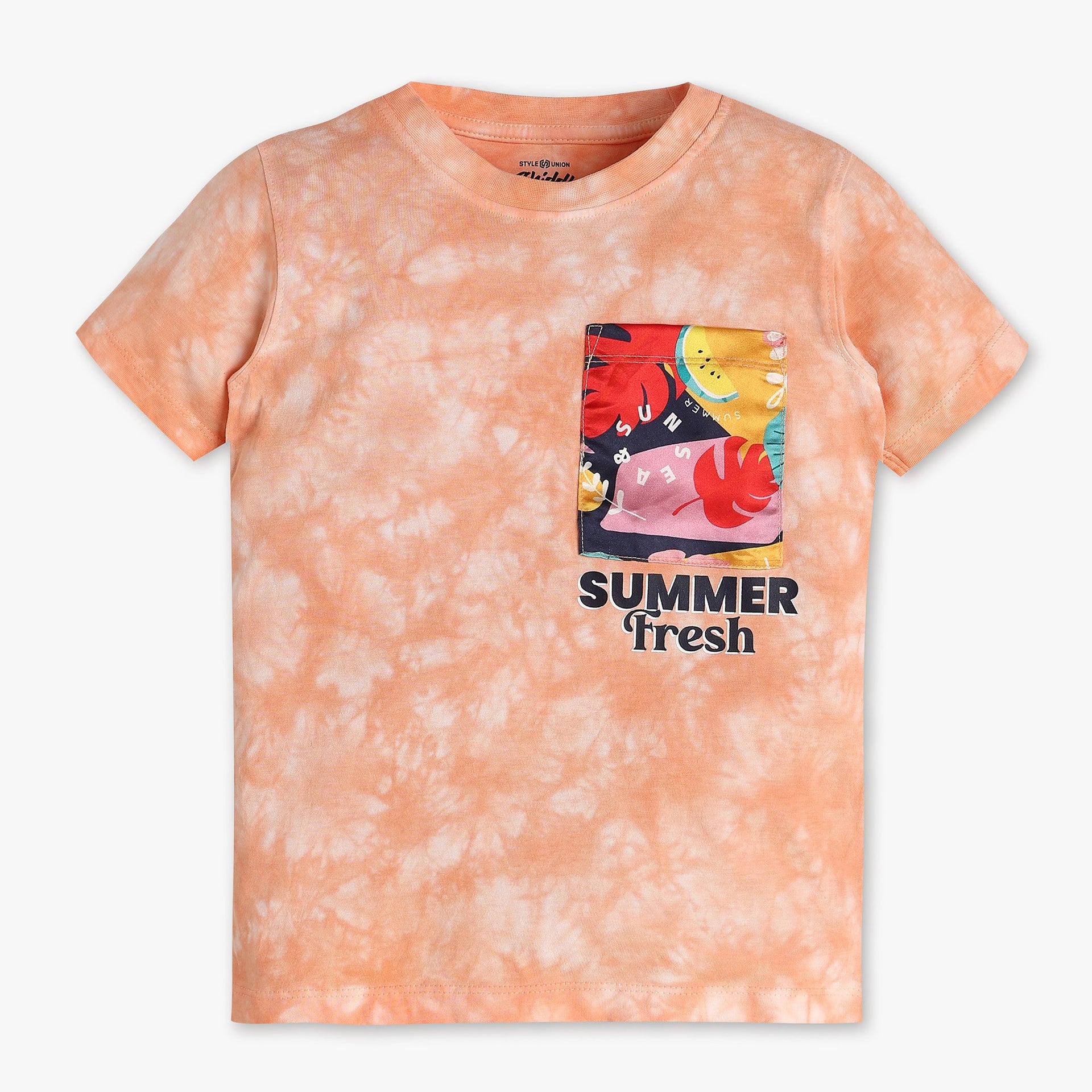 Boys Skiddle Tie-Dye T-Shirt