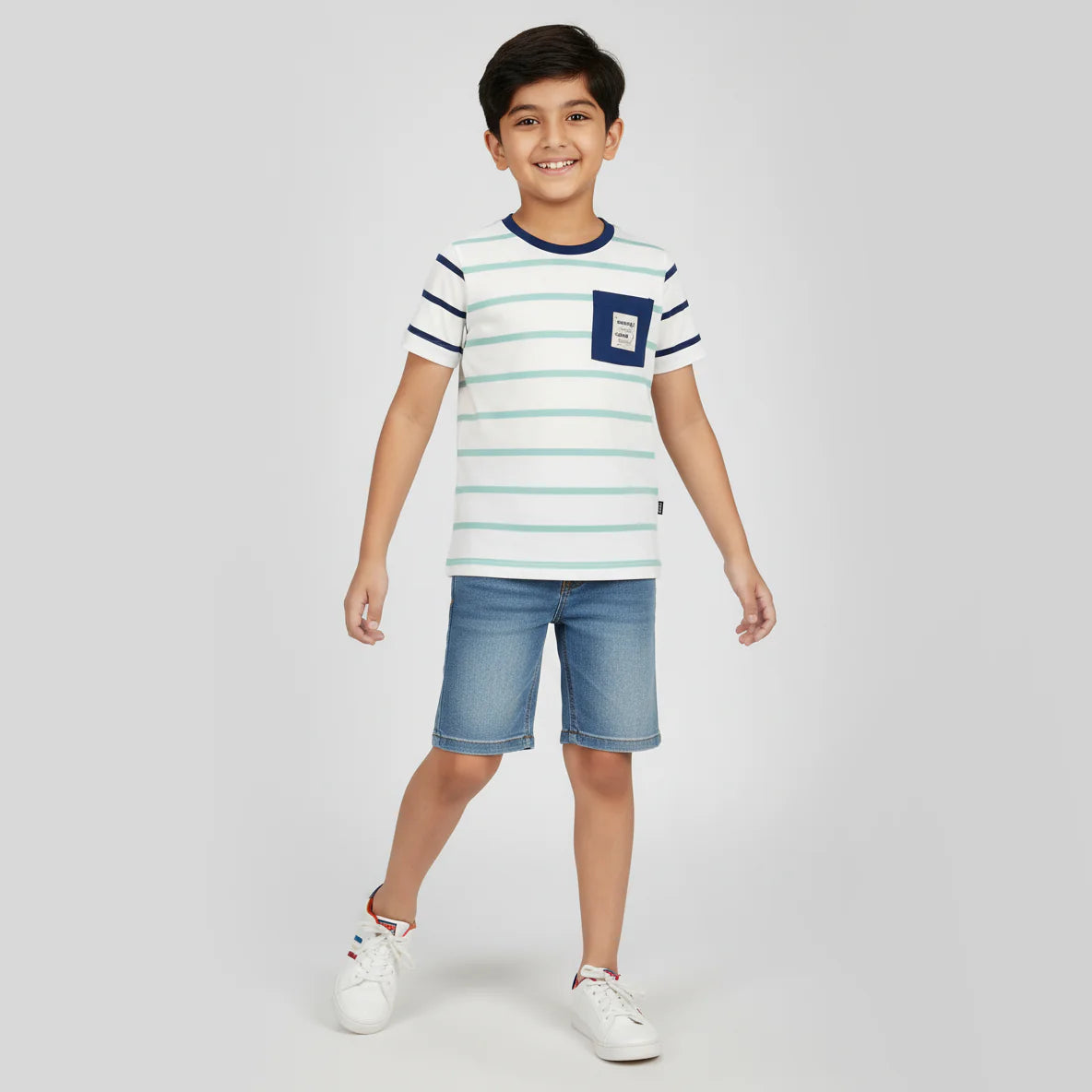 Boys Cotton Printed T-Shirt