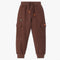 Boys Full Length Solid Pop Jog Cargo Pocket Fashion Jogger