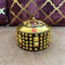 Brass KumKum Box, Sindoor Dani, Dabbi, Diameter (4 Inch), Gift Item