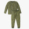 Boys All Over Print Crew Neck  T-Shirt With Trackpant Sleepwear Set