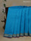 Pure kanchipuram silk saree light blue with plain body and zari woven border