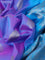 Venkatagiri silk saree dual shade of lavender and light blue with silver zari woven buttas and silver zari woven border