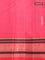 Pure kanchipuram silk saree dual shade of blue and peach shade with woven buttas and banarasi style border