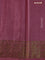 Banarasi tussar silk saree grey shade and maroon shade with woven buttas and banarasi style border
