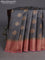 Banarasi tussar silk saree grey and pink shade with woven buttas and banarasi style border