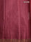 Banarasi tussar silk saree chikku shade and maroon with woven buttas and woven border