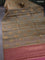 Banarasi tussar silk saree chikku shade and maroon shade with floral woven buttas and woven border