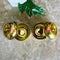 Gift Item Brass Sindoor Box, Apple Shape Dabbi