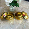 Gift Item Brass Sindoor Box, Apple Shape Dabbi