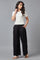 Black Tailored Volume Pants