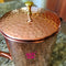 Pure Hammered Copper Jug with 4 glasses