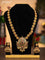 Antique haaram lakshmi design with kemp stones and pearl & golden beads hanging