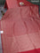 Banarasi semi silk saree maroon with allover thread & zari weaves and woven border