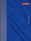Banarasi semi silk saree cs blue with allover thread & zari woven butta weaves and woven border