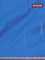 Arani semi silk saree dual shade of blue with plain body and small zari woven border