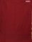 Arani semi silk saree maroon with plain body and zari woven border