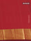 Arani semi silk saree maroon with zari woven buttas and zari woven border