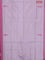 Banana pith saree pastel lavender and dark pink with thread woven buttas and contrast border