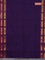 Chettinad cotton saree deep voilet and purple with thread woven buttas and rattapet zari woven border